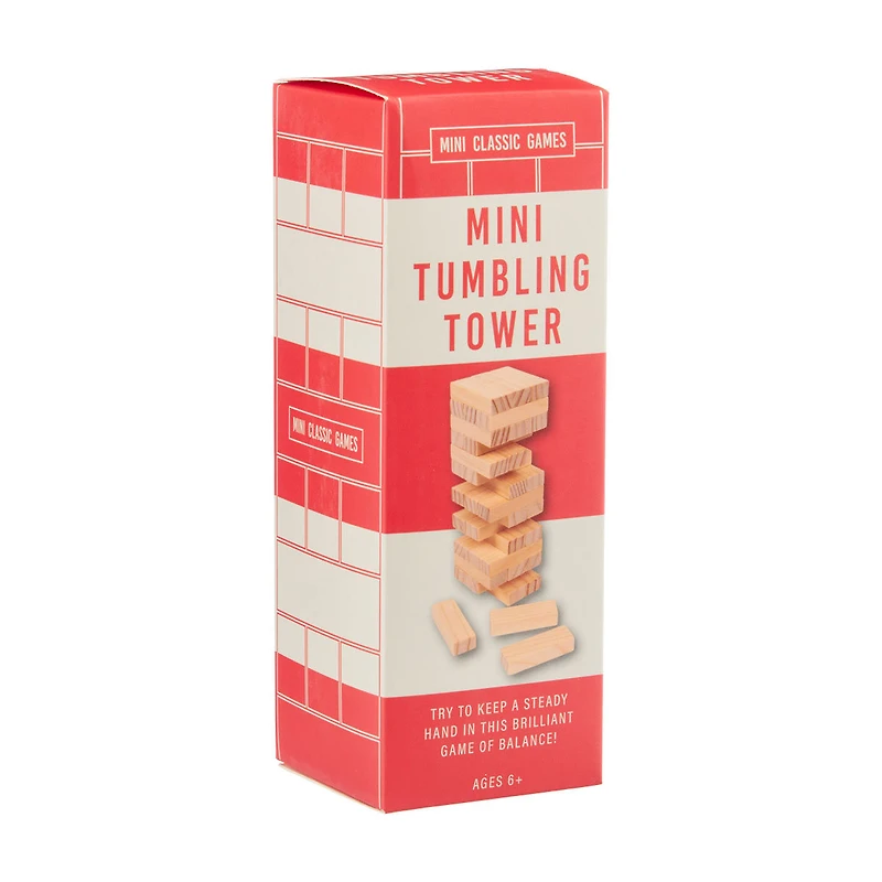 Classic Wooden Mini Tumbling Tower