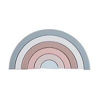 Wooden Rainbow Stacker Toy