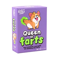 Professor Puzzle Games Queen of Farts Card Game