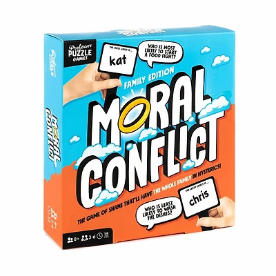 Professor Puzzle Games Family Edition Moral Conflict Card Game