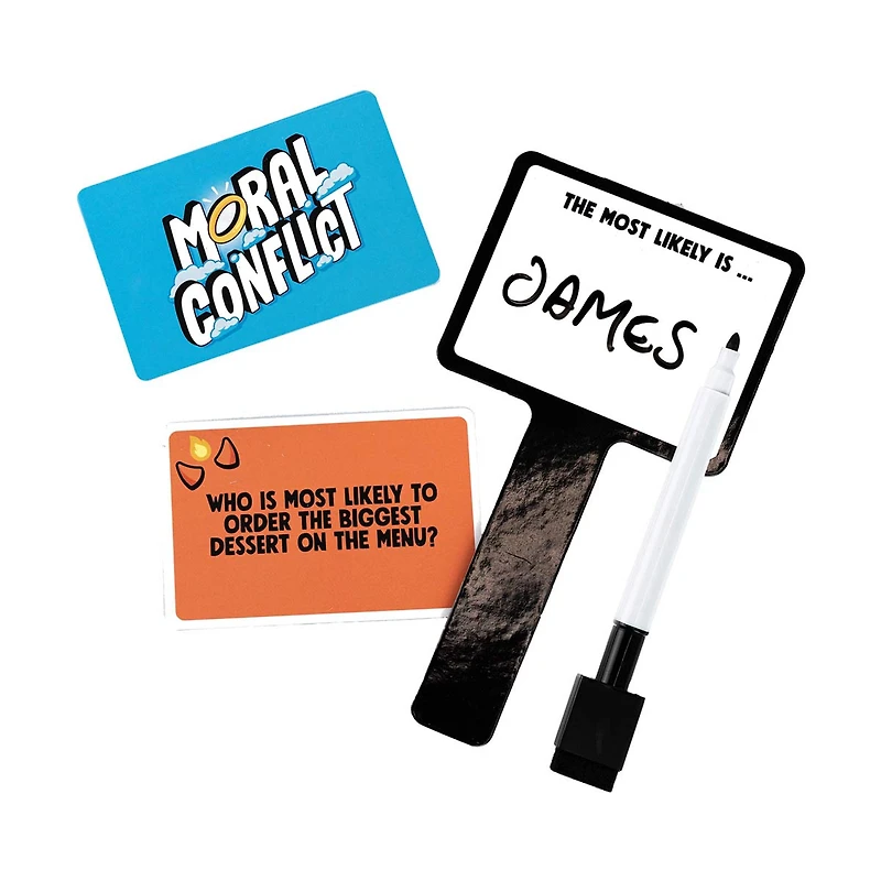 Professor Puzzle Games Family Edition Moral Conflict Card Game