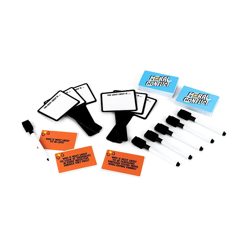 Professor Puzzle Games Family Edition Moral Conflict Card Game