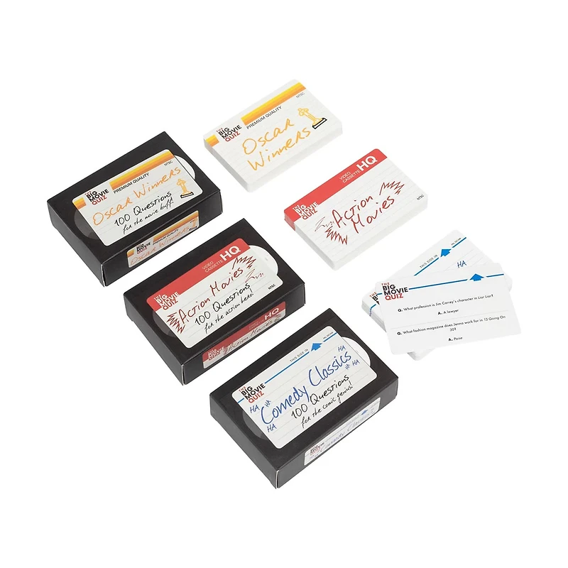 Trivia The Big Movie Quiz Game Set