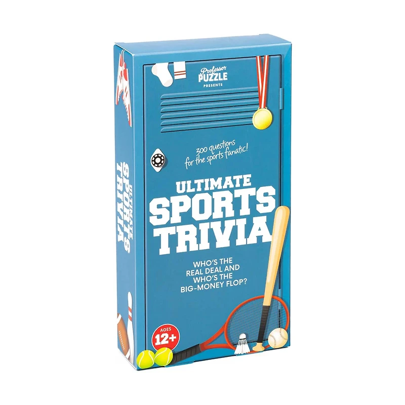Professor Puzzle Ultimate Sports Trivia Card Game