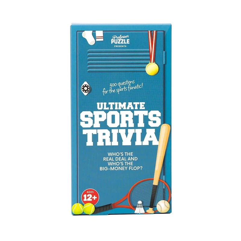 Professor Puzzle Ultimate Sports Trivia Card Game