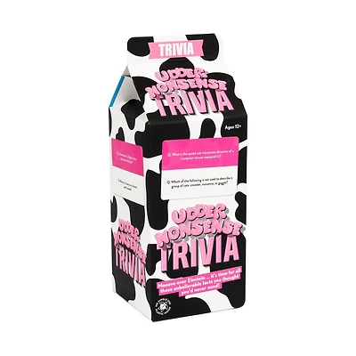 Udder Nonsense Trivia Game Set