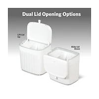 Glad Under Counter White Bin, 1.8 gal