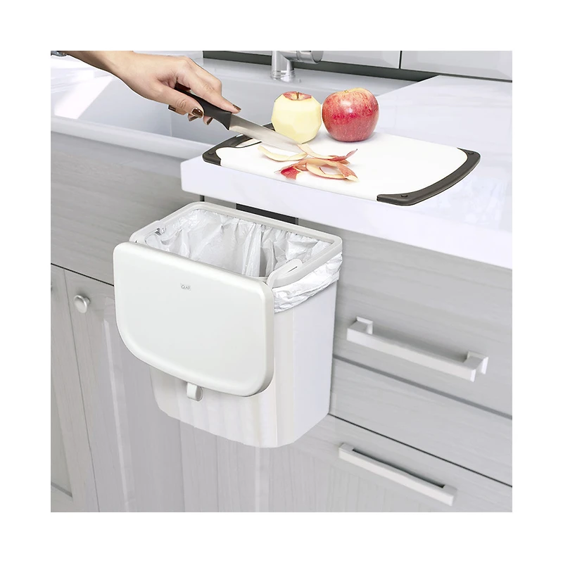 Glad Under Counter White Bin, 1.8 gal