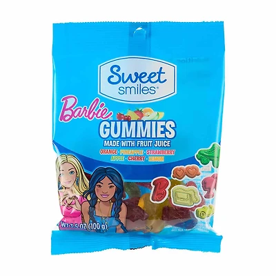 Sweet Smiles Barbie Gummies, 3.5 oz