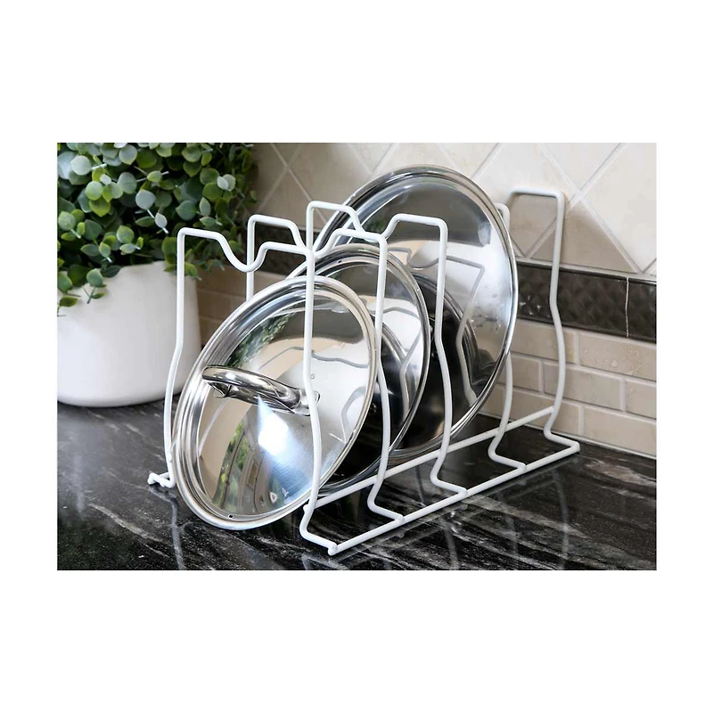 Smart Design Bakeware and Lid Storage Rack
