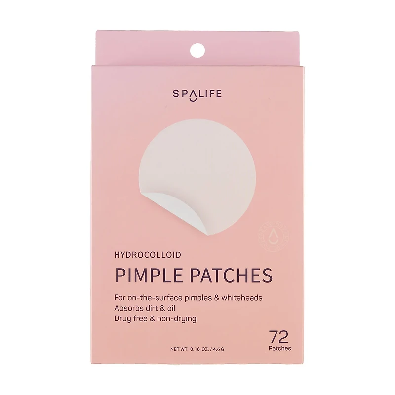 Spalife Hydrocolloid Pimple Patches, 72 pc