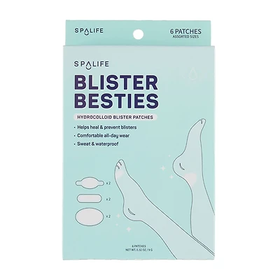 Spalife Blister Besties Hydrocolloid Blister Patches, 6 pc