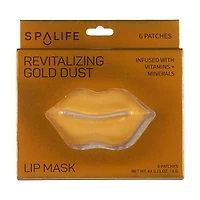 Spalife Revitalizing Gold Dust Lip Mask, 6 Patches