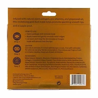 Spalife Revitalizing Gold Dust Lip Mask, 6 Patches