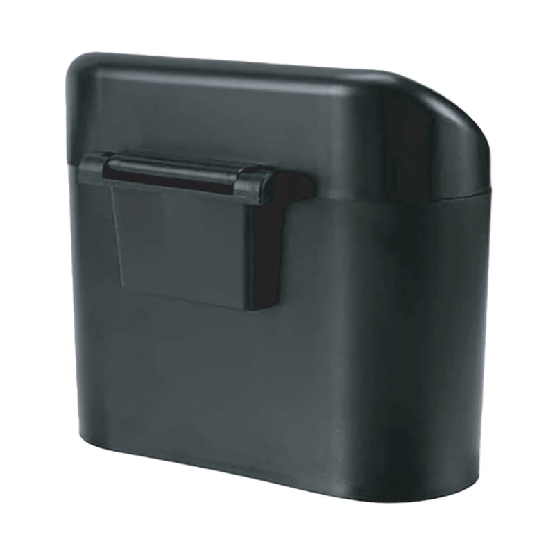 iJoy Clip On Portable Car Trash Bin, Black