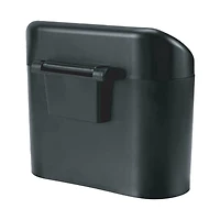 iJoy Clip On Portable Car Trash Bin, Black