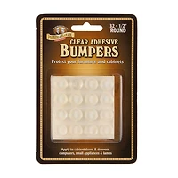 Parker Bailey Adhesive Bumpers, 1/2 inch, 32 pc