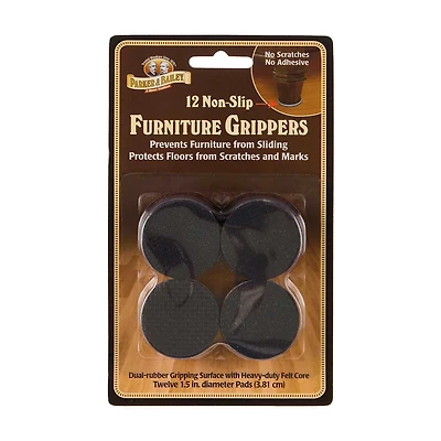 Parker Bailey Non-Slip Furniture Grippers, 12 pc