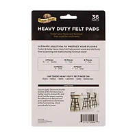 Parker Bailey Heavy Duty Felt Pads, 36 pc