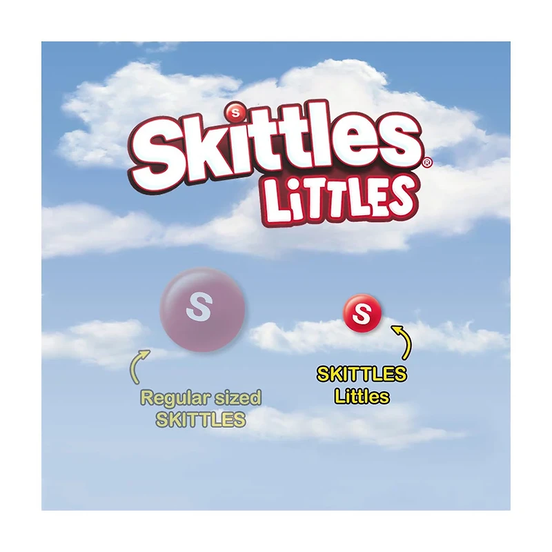 Skittles Littles Original Chewy Candy, Grab N Go Size, 7.2 oz