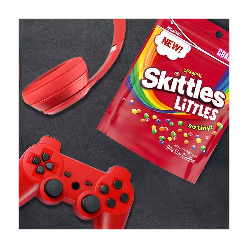 Skittles Littles Original Chewy Candy, Grab N Go Size, 7.2 oz