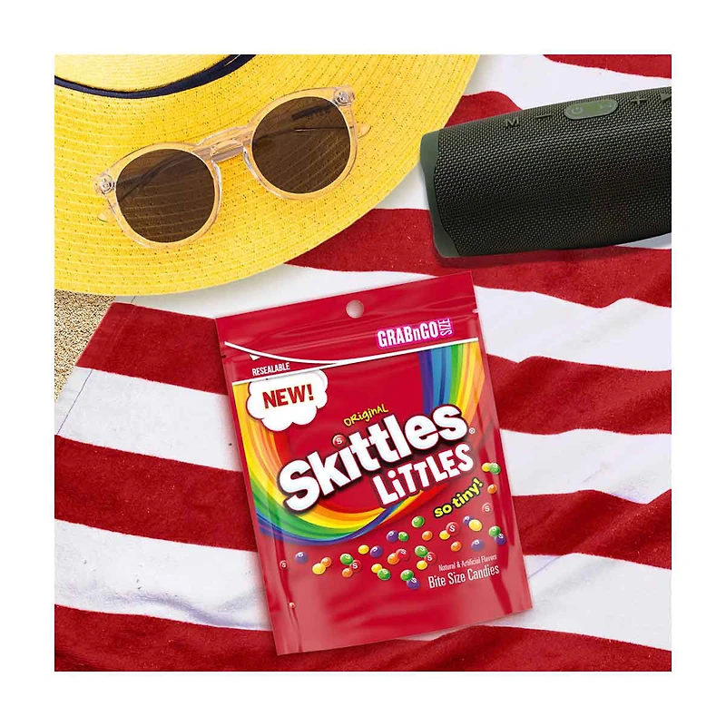 Skittles Littles Original Chewy Candy, Grab N Go Size, 7.2 oz