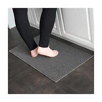 Kitchen Dirt Stopper Rug, Gray