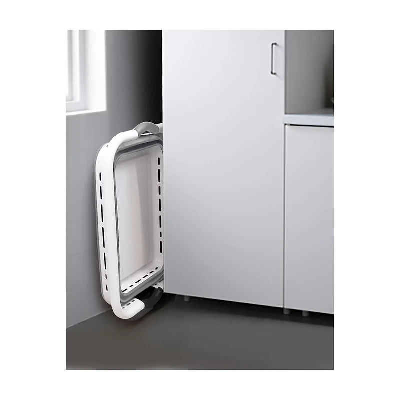 Farberware Collapsible Laundry Basket, 24 in x 17.5 in x 11 in