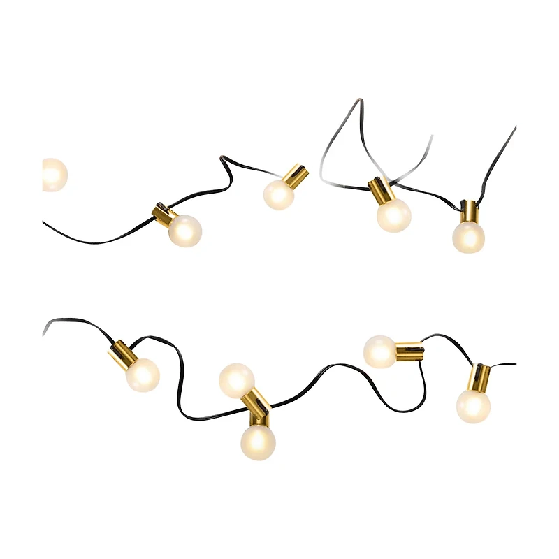 Frosted LED Bulb String Lights
