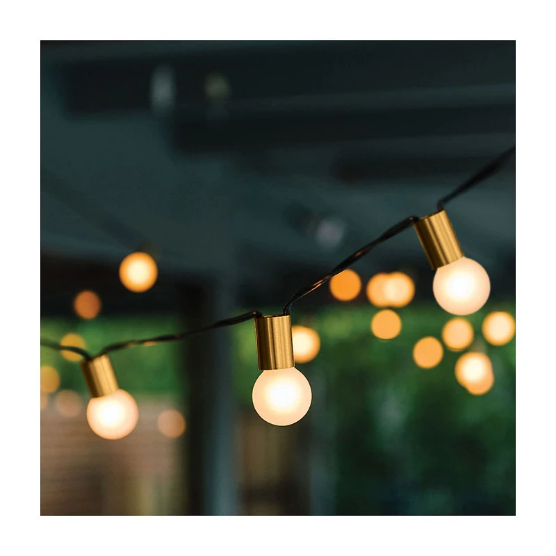 Frosted LED Bulb String Lights