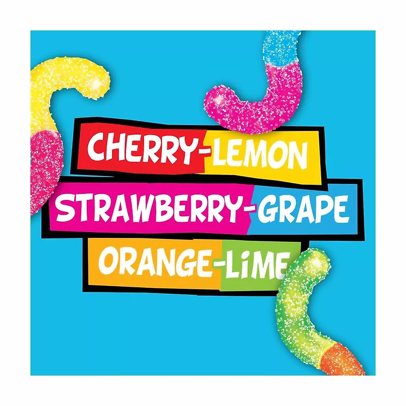 Trolli Sour Brite Crawlers Mini Gummy Candies, 3.5 Oz.