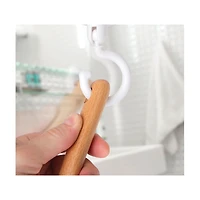 Heavy Duty Self-Stick Swivel Hook Set, 4 ct