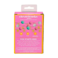 Cleverworks Pom Pom LED String Lights