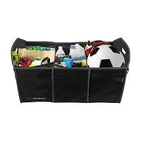 Auto Basics Collapsible Trunk Organizer, Extra Large, Black