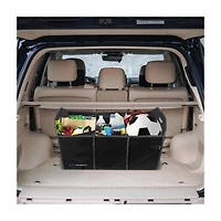 Auto Basics Collapsible Trunk Organizer, Extra Large, Black