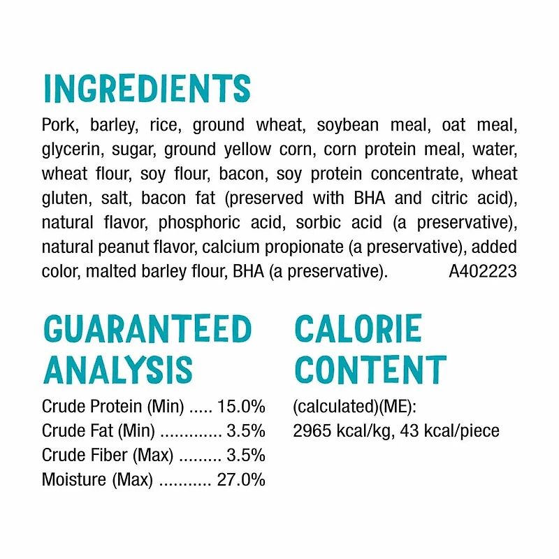 Purina Beggin' Flavor Stix, Bacon & Peanut Butter Flavor, 8 oz