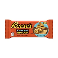 Reese's King Size Caramel Big Cup Milk Chocolate with Peanut Butter & Caramel, 2.8 oz