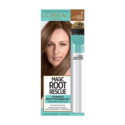 L'Oréal Paris 10 Minute Root Hair Coloring Kit, Light Brown