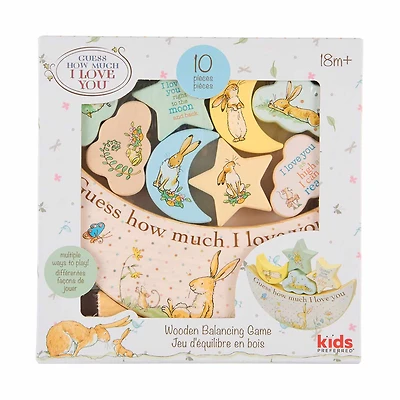 'Guess How Much I Love You' Wooden Balancing Stacker