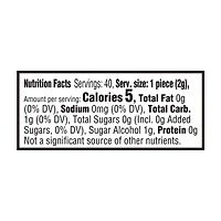 Wrigley's Extra Refreshers Mint Mix Chewing Gum, 40 Pieces