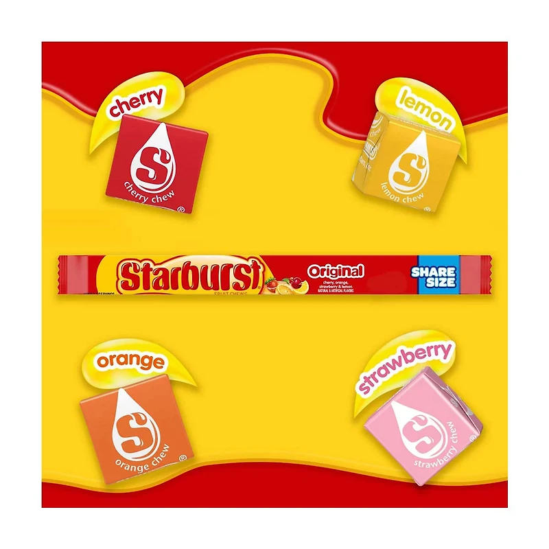 Starburst Original Fruit Chews, 3.45 oz