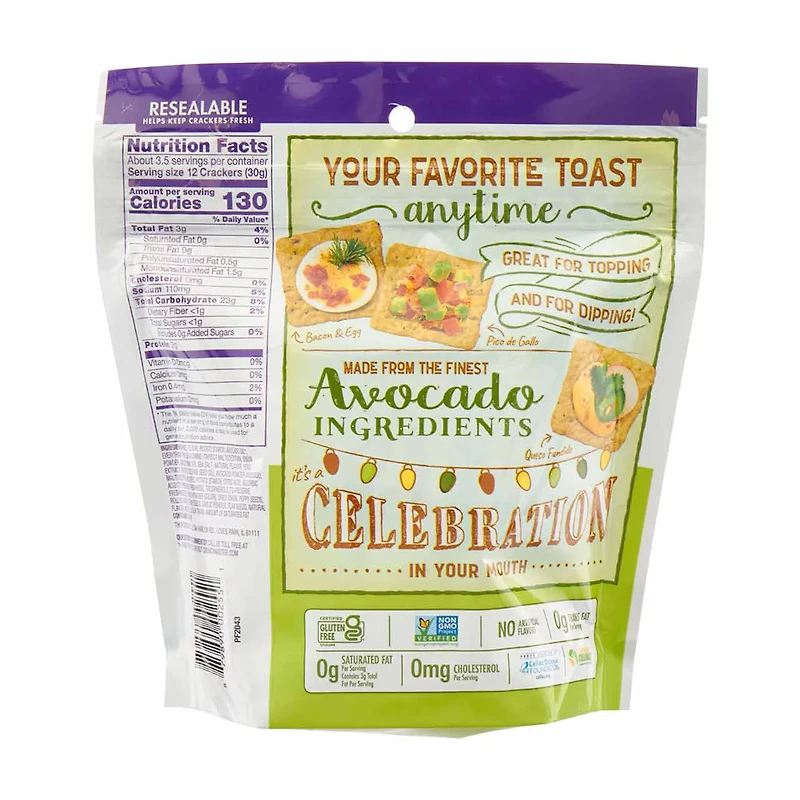 CrunchMaster Avocado Toast Crackers