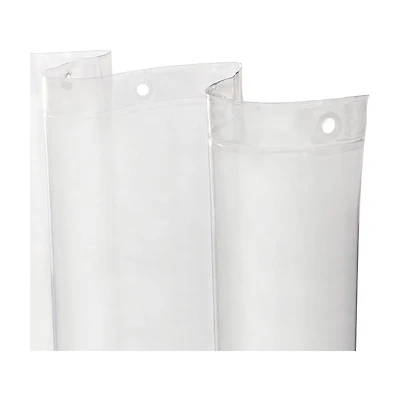 Kenney Extra Lightweight Shower Curtain Liner, 70 in x 72 in, Clear