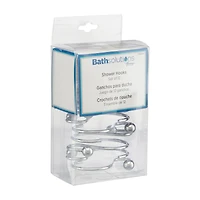 Kenney Bath Solutions Shower Hooks, 12 ct