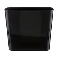 Kenney Open Top Waste Basket, Black
