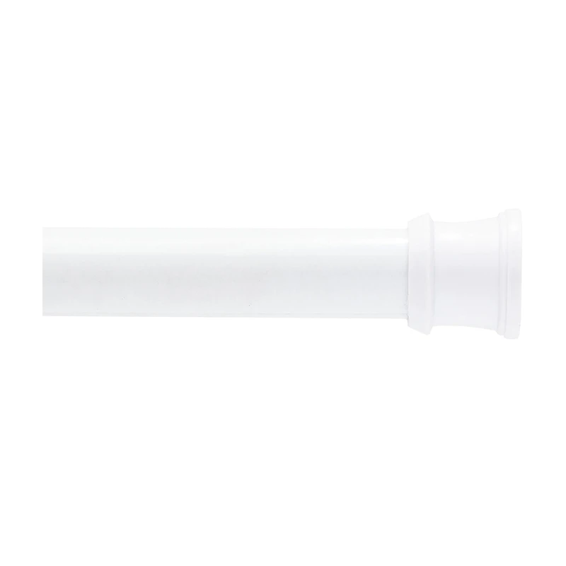 Kenney Twist and Fit Shower Curtain Rod, White