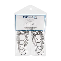 Kenney Bath Solutions Rolling Shower Rings, Set of 12