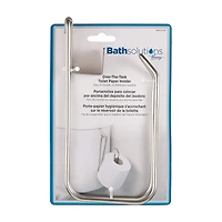 Kenney Bath Solutions Nickel Over the Tank Toilet Paper Holder