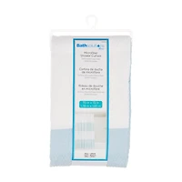 Kenney Bath Solutions Microfiber Shower Curtain