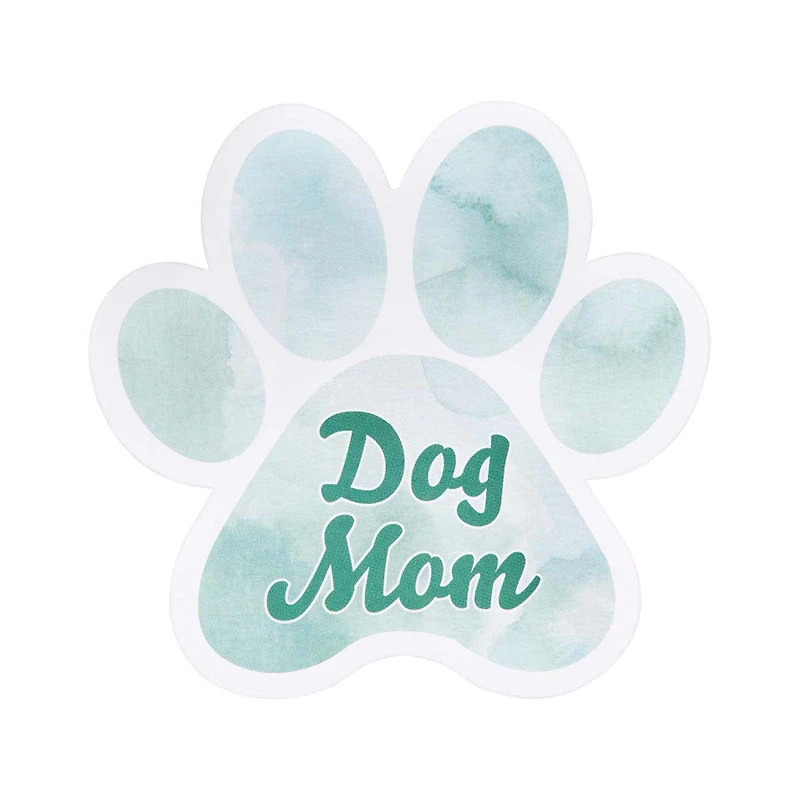 Decorative Dog Mom Printed Vinyl Sticker
